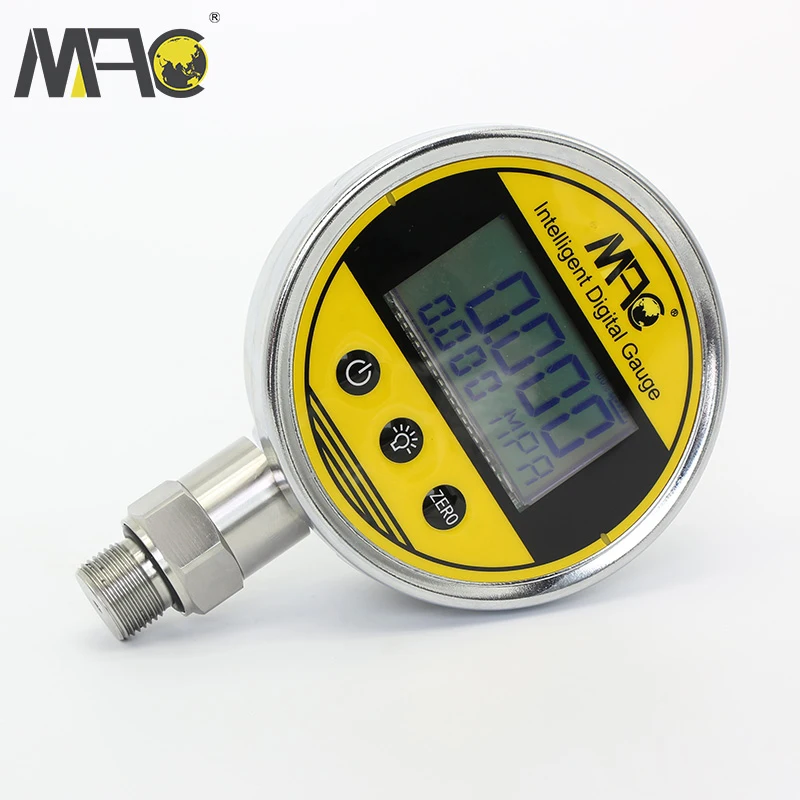 Macsensor High Accuracy Stainless Steel Battery Powered Zigbee Wireless Pressure Sensor Gauge with 0~30atm Range