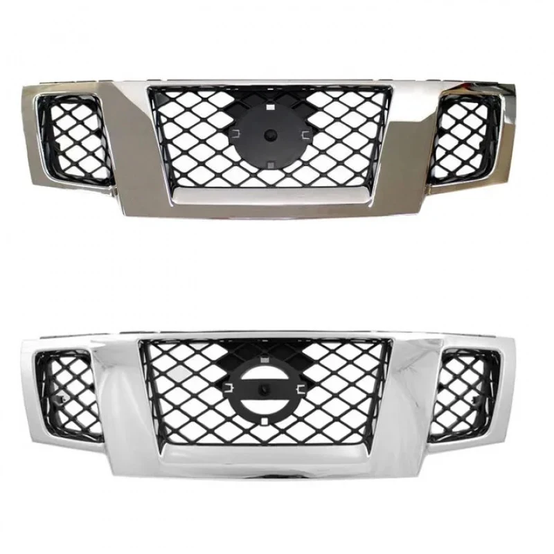 Suitable 2008-2015 Navara D40 Black Front Grille Anti Scratch Radiator Panel Offroad Exterior Upgrade Accessories
