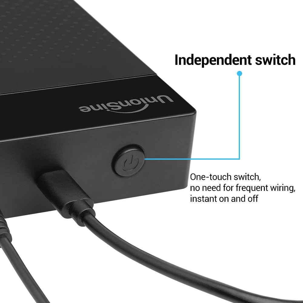 UnionSine 3,5-calowa obudowa dysku twardego Adapter SATA na USB 3.0 Obudowa zewnętrznego dysku twardego dla dysku SSD 2,5" 3,5" Obudowa dysku twardego na PC