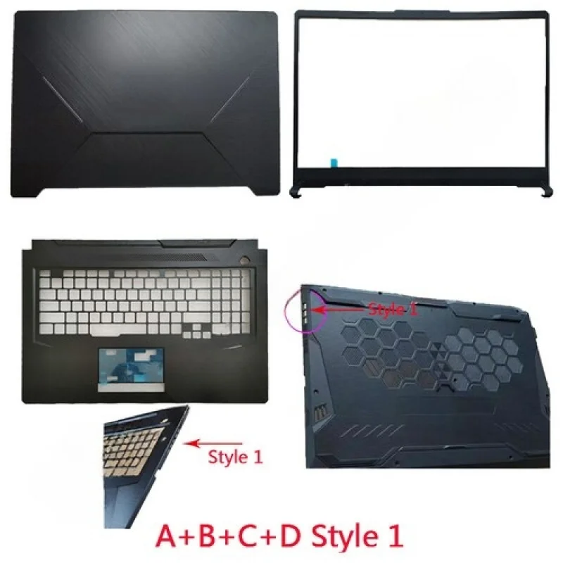 

Z For ASUS F17 FA706 FA706U FX706 FX706U FX706HE/HM/LI Laptop LCD Cover Palmrest