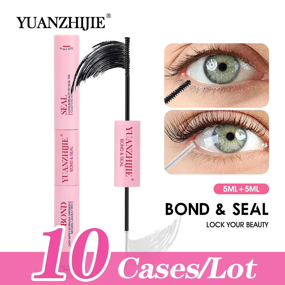 YUANZHIJIE 10cases/lot Lash Bond and Seal Cluster Lash Glue for DIY Eyelash Extension Mild Non-irritating Waterproof Lash Glue