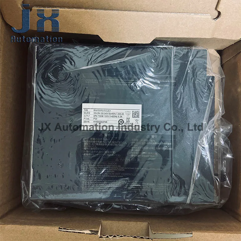 100% Original AC Servo Drive Three-phase 750W AC Servo Amplifier RYH751F6-VV2-ZC1