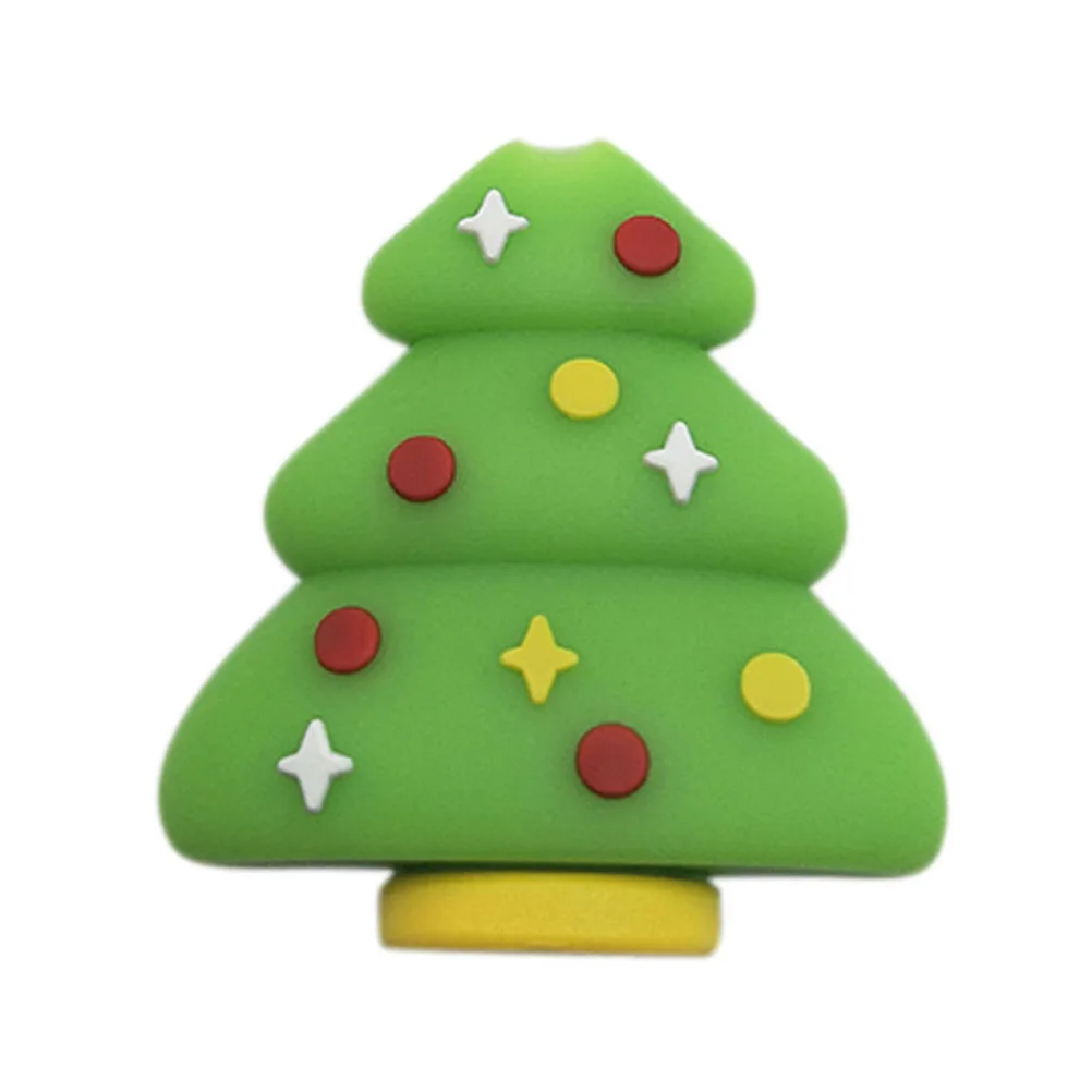 

4 Pcs Data Cable Protector Christmas Snowman Glove Tree Lollipop USB Cord Saver Earphone Cover Case Wire ganizer