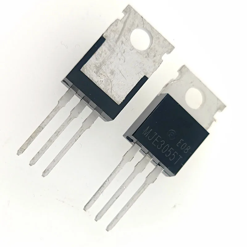 Transistor do poder, MJE3055T, TO-220, 10 PCes pelo lote