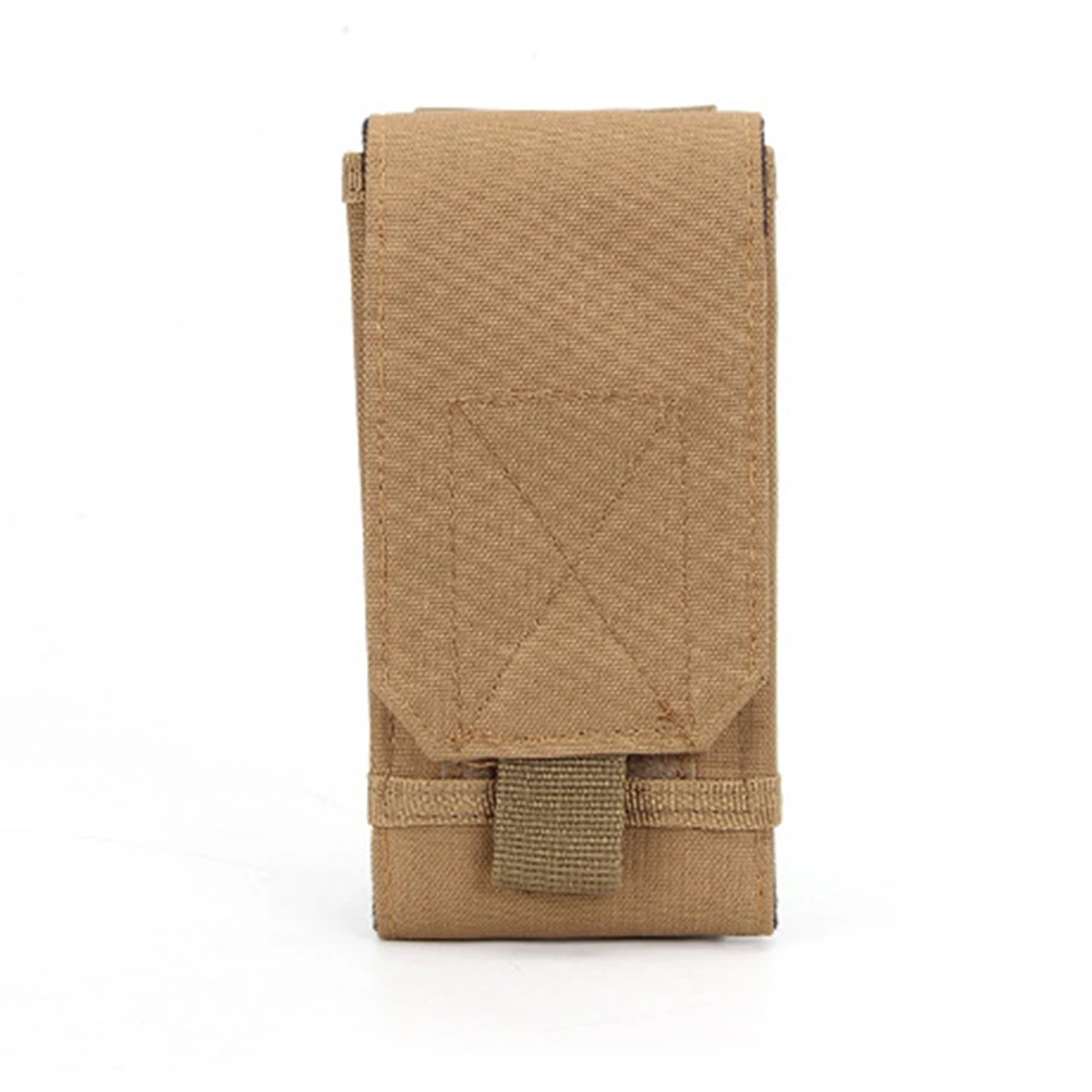 

6 Inch Phone Case Outdoor Fanny Pack Cell Pouch Cases Accessories Belt Brown Man