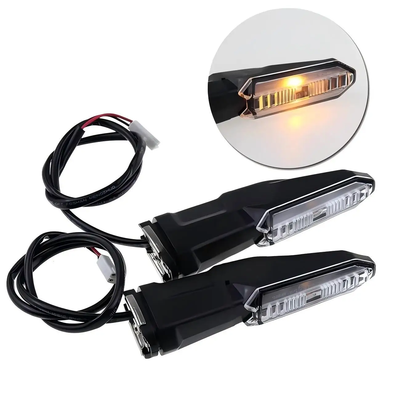 

Светодиодные передние и задние указатели поворота для Kawasaki Ninja 400 650 Z650 Z900 Z1000SX Ninja 650 Ninja 400, модифицированные сигнальные огни мотоцикла