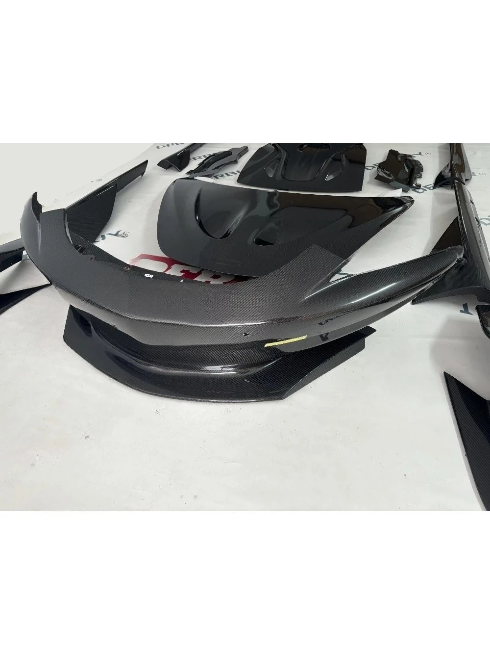 High Quality Db Mc Laren Carbon Fibre Front Bumper Body Kit for 540c 570s 570gt Upgrade 600LT Style