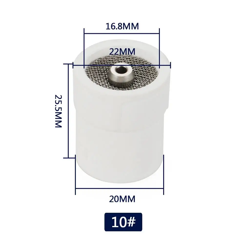 Alumina Cup For WP9/20/17/18/26 Tig Welding Torch #10 #12 #14 #16 #24 Ceramic White TIG Welding Cup 14# White Ceramic Nozzle