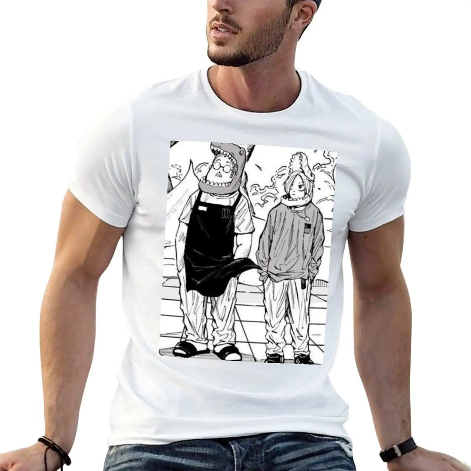 Sakamoto Days Funny Artwork T-Shirt croswit shirt man essential t shirt oversized t shirt men