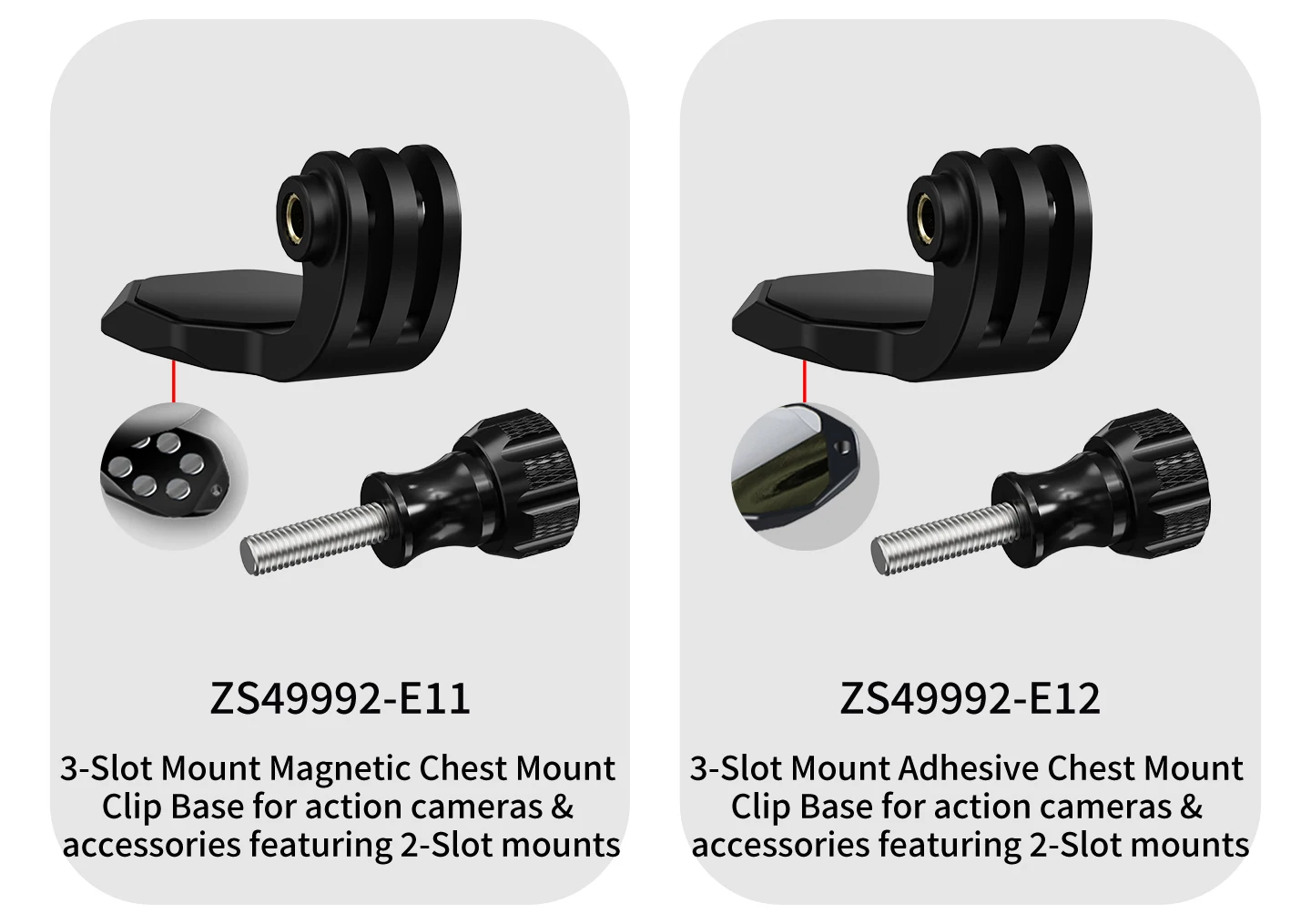 Action Kamera Halterung POV Brust Hut Clip für Insta360 Go3S Rahmen Feste Magnetische Quick Release für Go Ultra für DJI GoPro Halterung – Detail 16