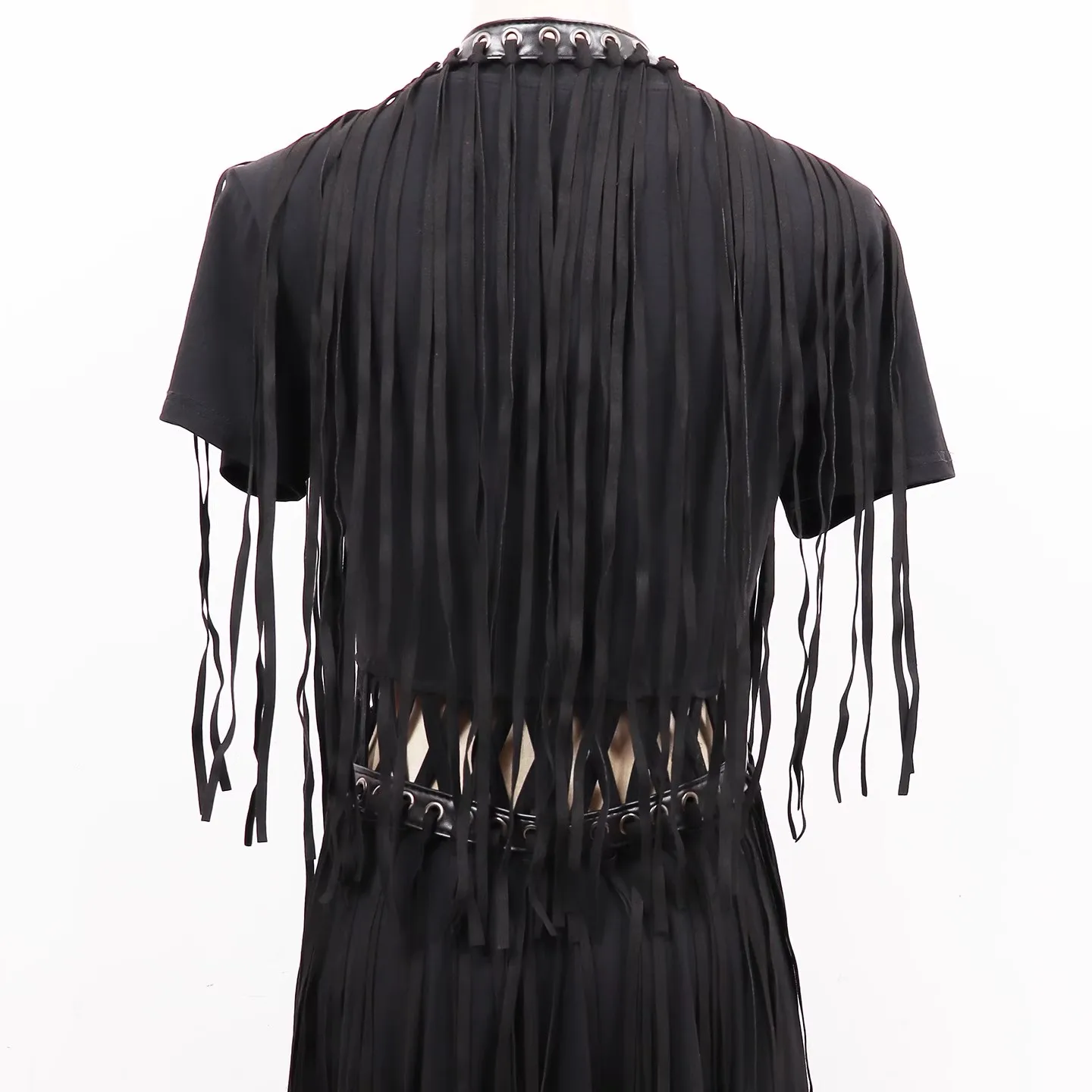 بو الجلود شرابة حزام المرأة خمر الأسود فستان Cummerbunds الكورسيهات حزام أحزمة الديكور واسعة حزام R3116