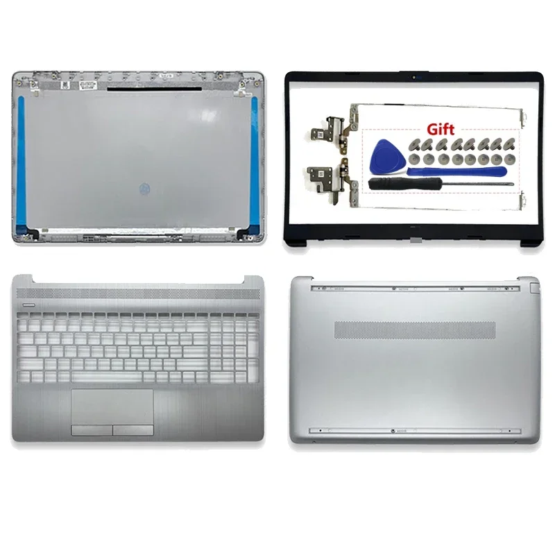 

For HP 250 G8 255 G8 15S-DR TPN-C139 Laptop LCD Back Cover Front Bezel Palmrest Bottom Case Hinges Top Upper Housing L52007-001