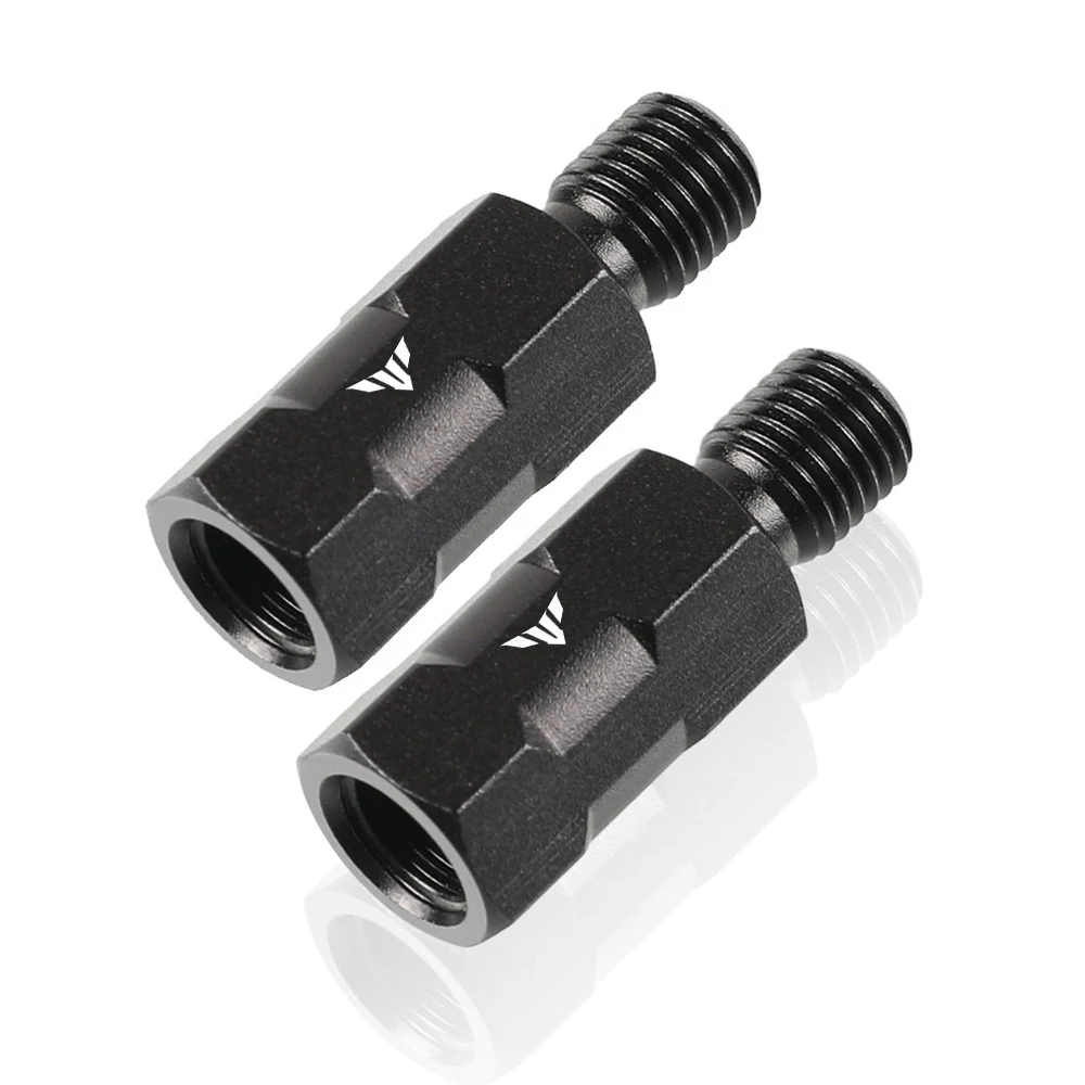 สำหรับยามาฮ่า MT07 MT09 Tracer GT Mt 09 SP MT-09 MT-07สกู๊ตเตอร์2014-2024อะแดปเตอร์กระจกมองหลัง10มม. 8มม. สกรูตามเข็มนาฬิกา