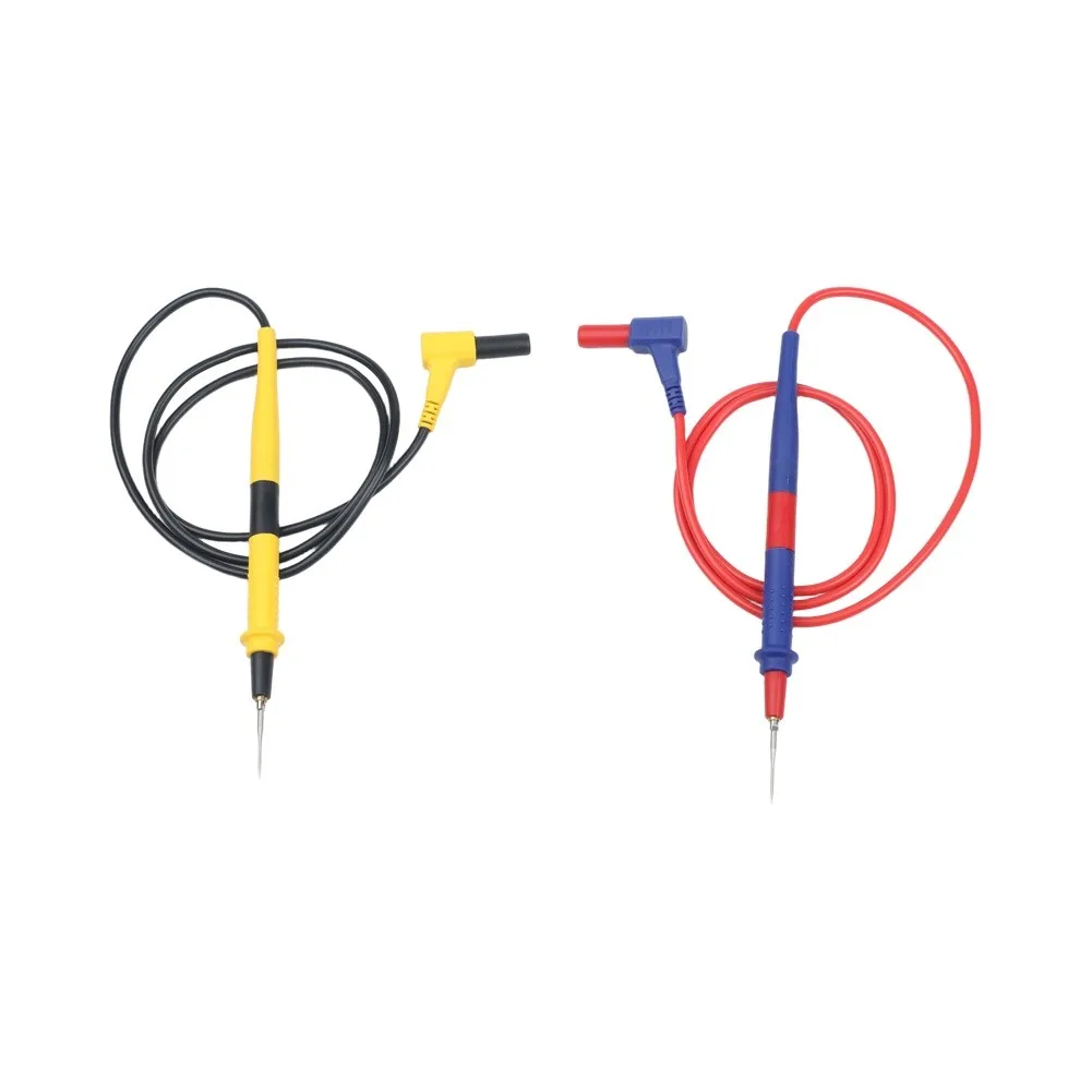 Multimeter Probes Pure Copper Leads Low Resistance 19mΩ/m 2000V Safety Fine Tips For Tight Space Testing For Access