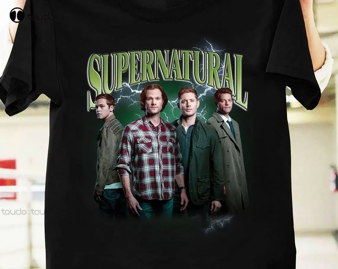 Supernatural Vintage T-Shirt Winchester Shirt  Movie Shirt Sam And Dean Shirt Xs-5Xl New