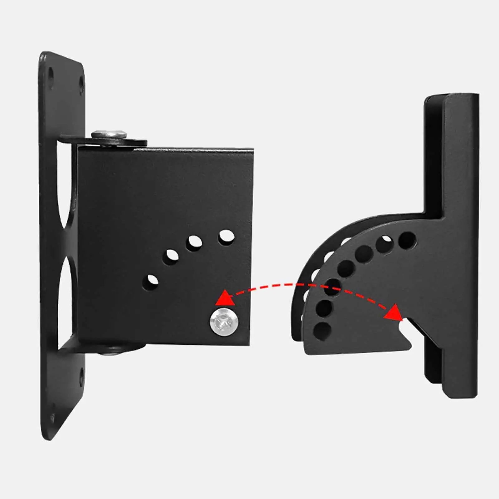 2x Speaker Wall Mount Speaker Wall Bracket for KTV Concert Music Festival