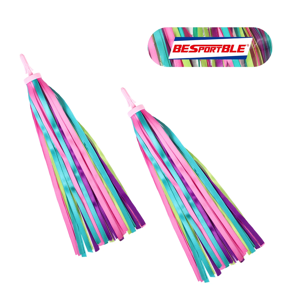 

Детский велосипед, детский руль с кисточками, лента, аксессуары для руля велосипеда, блестящие украшения, долговечность