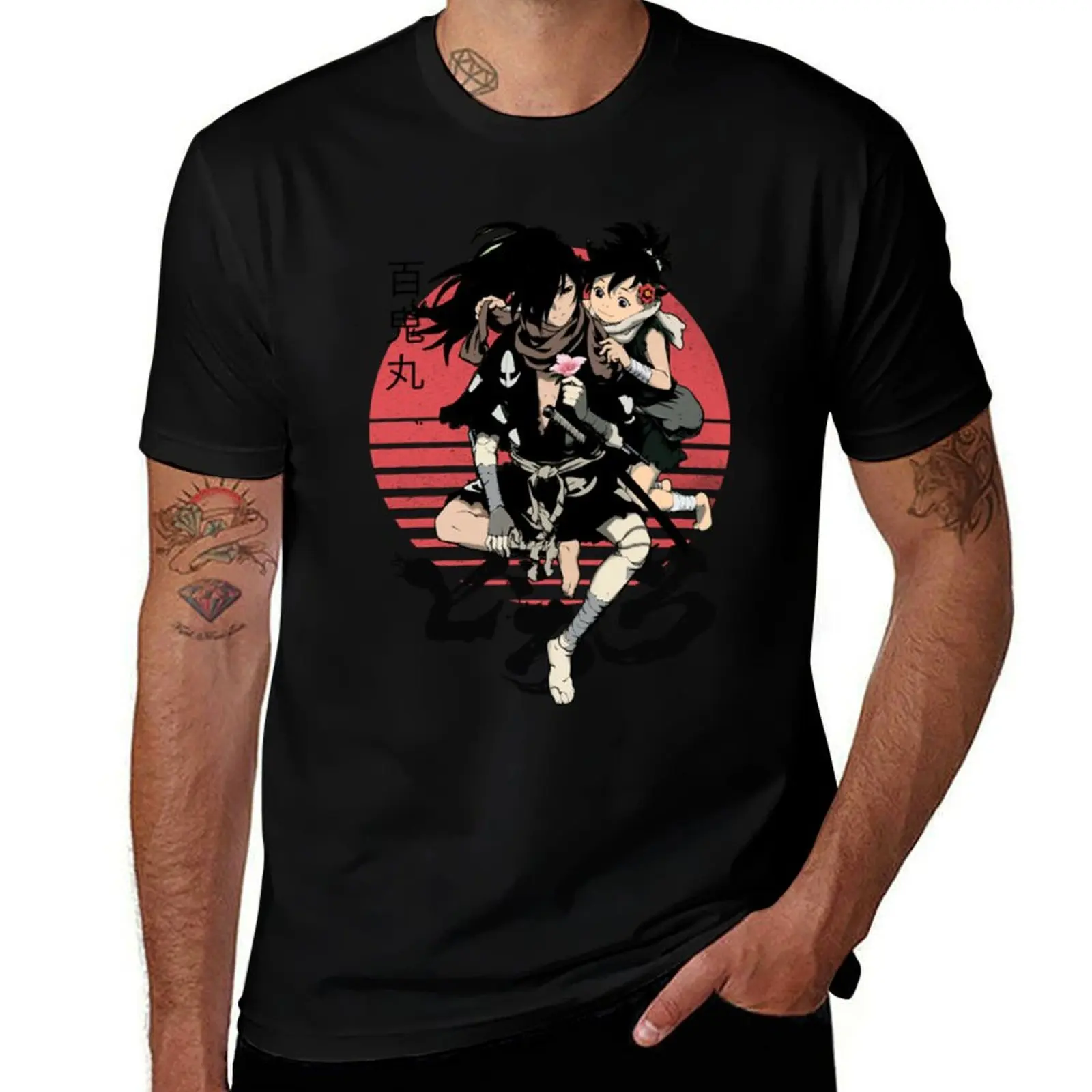 Dororo T-Shirt Gym Wear Breathable Short Sleeve Tee