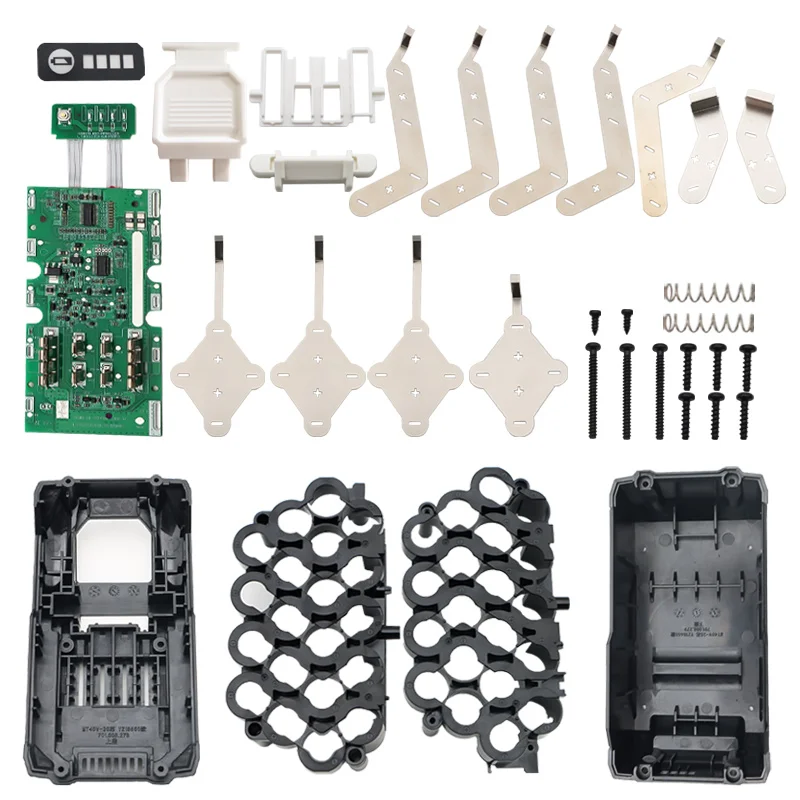 Custodia per batteria agli ioni di litio 20X18650 custodia per circuito di ricarica PCB per MAKITA 40V BL4040 BL4025 BL4050 BL4080 alloggiamenti