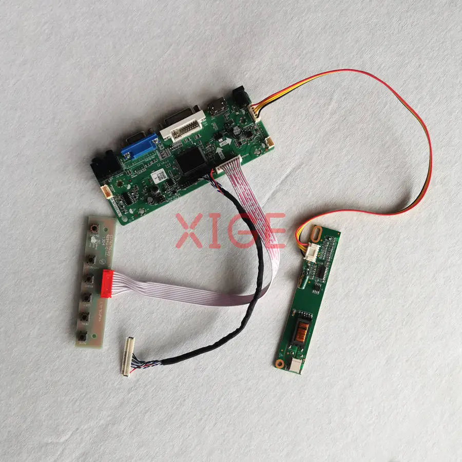 

Плата контроллера матрицы для LP154WU1 LP171WU3 LQ154M1LW LP171WU1 HDMI+DVI+VGA 1920*1200 1920x1200 1CCFL LVDS-30Pin DIY Kit
