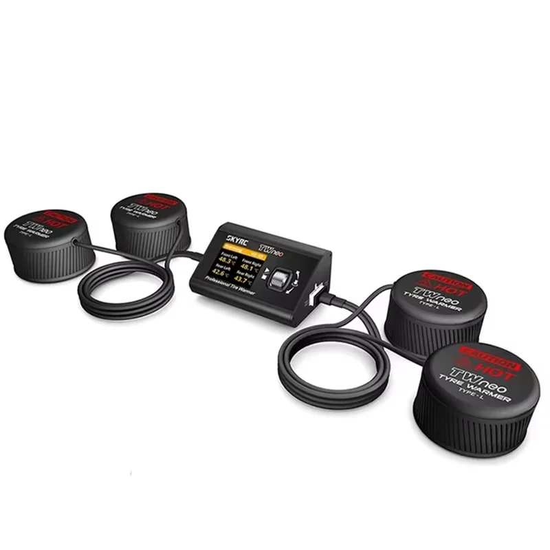 SKYRC TWneo Upgrade 1/10 1/8 RC Нагреватель для шин 20–80 ℃   PD 20W DC 6-20V Без конденсации, многоязычное управление через приложение, RC-управление