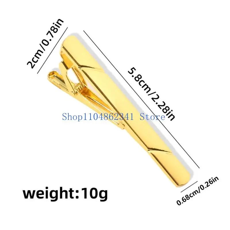 5asd Broche Clip Corbata para Hombres para Entrevistas Graduados Accesorios para fotografías identificación Aspecto