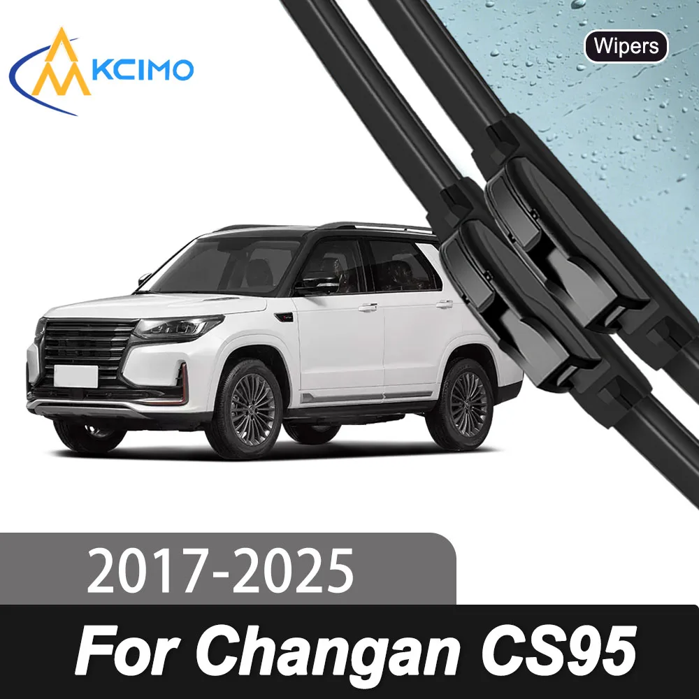 

2Pcs Front Windshield Wiper Blades For Changan CS95 2017-2025 Windscreen Window Car Accessories