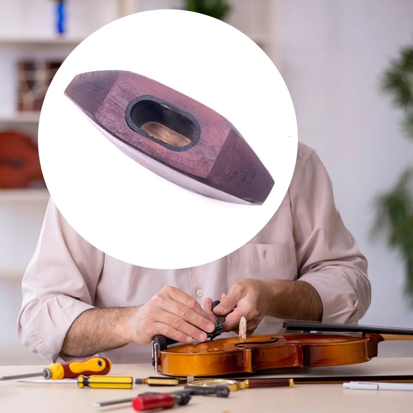 

Cello Tuning Pegs Repair Tool Wooden Handle String Shaft Adjuster Luthier Accessories for Instrument Maintenance