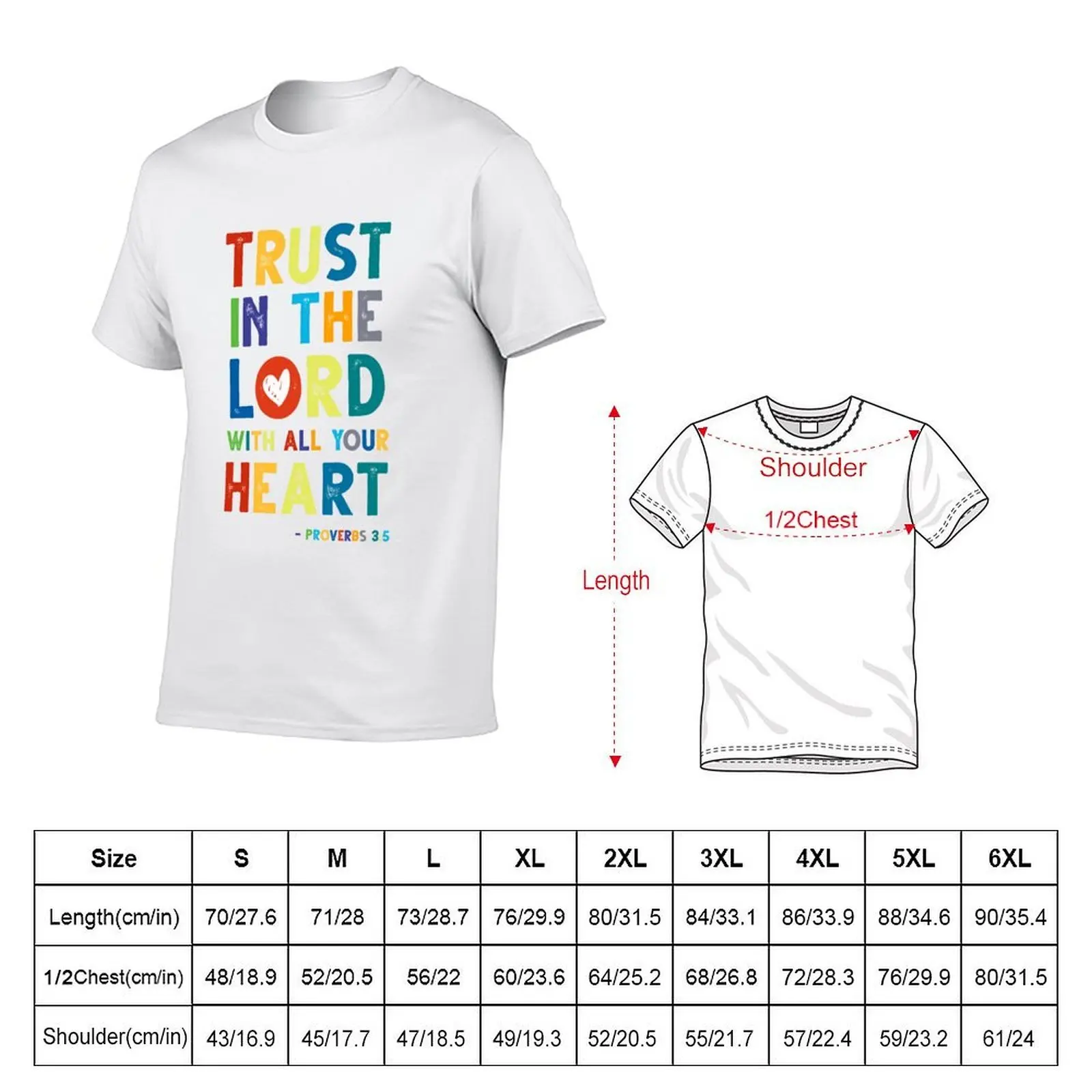 Kids Bible Verse – Proverbs 3:5 T-Shirt anime t shirts essential t shirt mens clothing