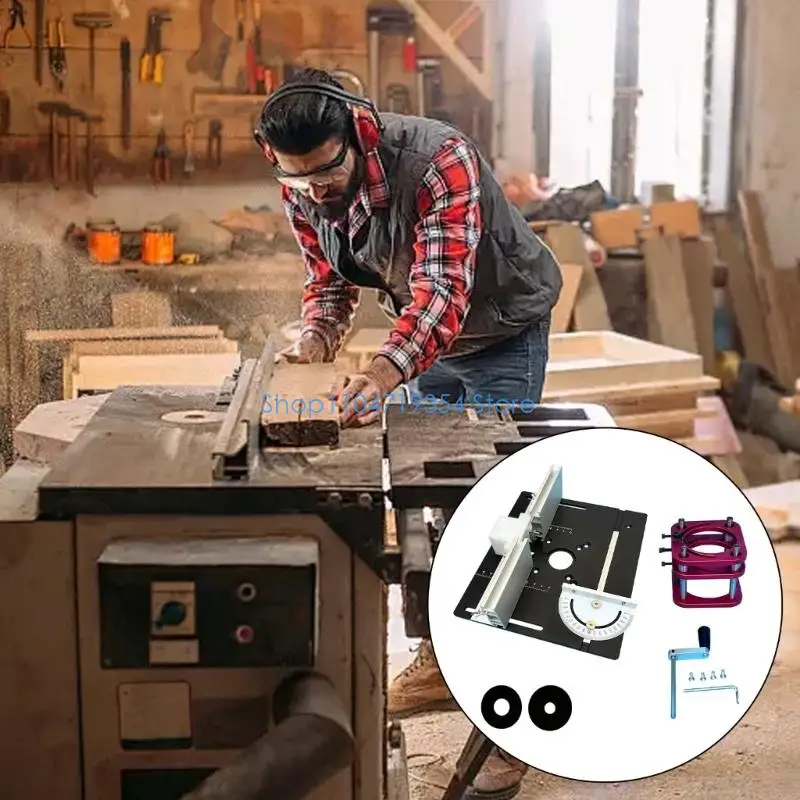0XLD دليل راوتر رفع مجموعة مع الألومنيوم يغرق قاعدة لوحة 64 66 مللي متر توافق المحرك مقاعد النجارة اكسسوارات مجموعة #3