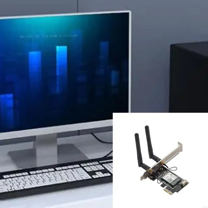 N84B BE200 Módulo Wifi Adaptador redes inalámbricas velocidad 2.4G+5G+6G para laptop