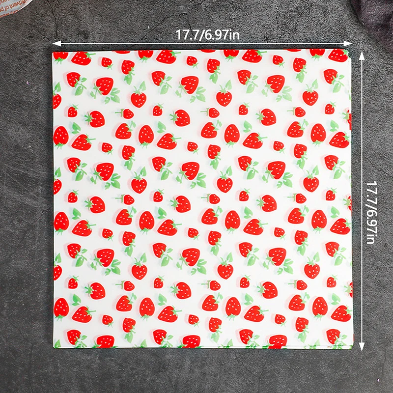 HOT! 100Pcs Greaseproof Paper Liners Sandwich Wrapping Paper 7 Colors Wax Paper Sheets For BBQ Picnic Festival Party Fast Food