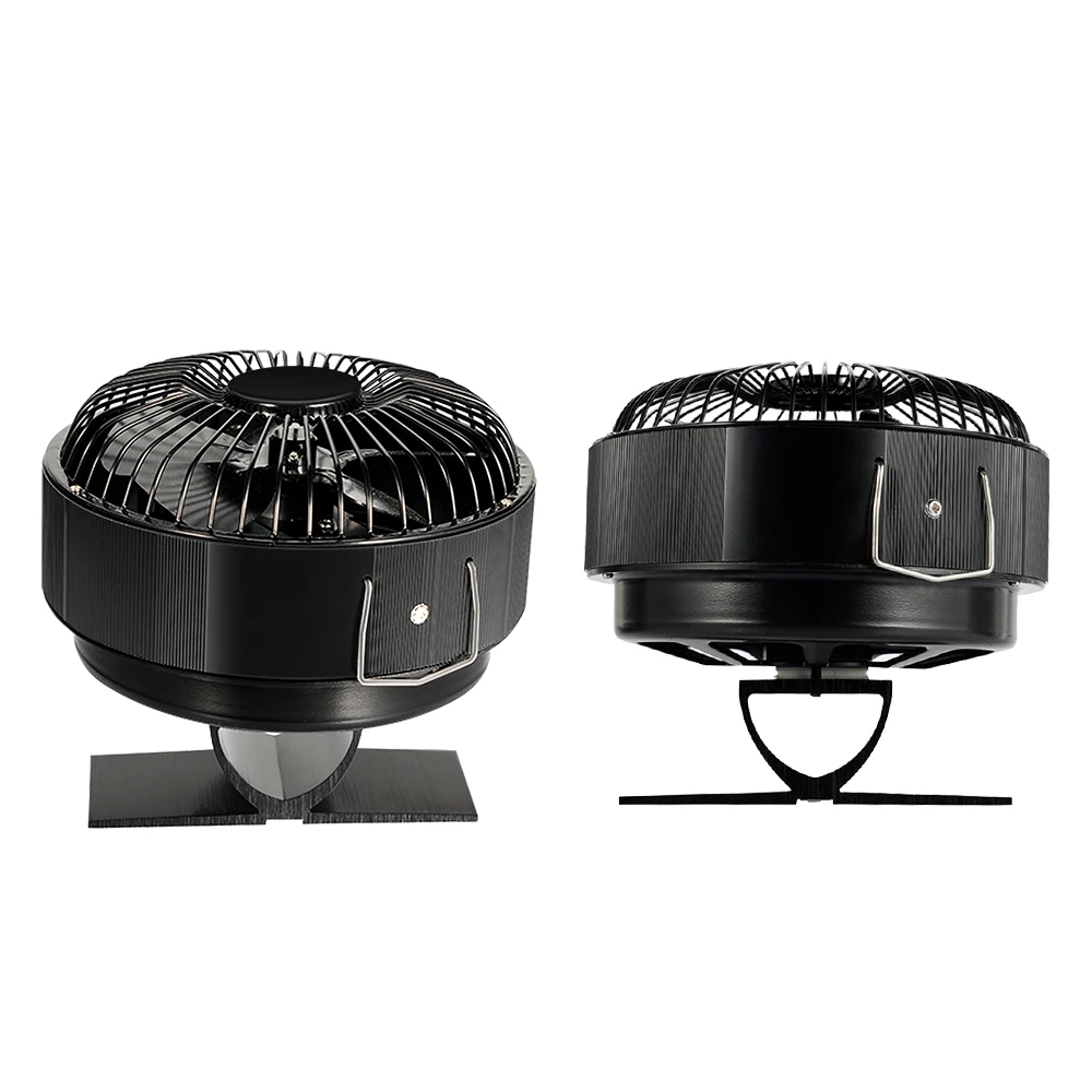 Brûleur de ventilateur de poêle à bois sur pied silencieux, distribution efficace de la chaleur, chauffe-maison, 5