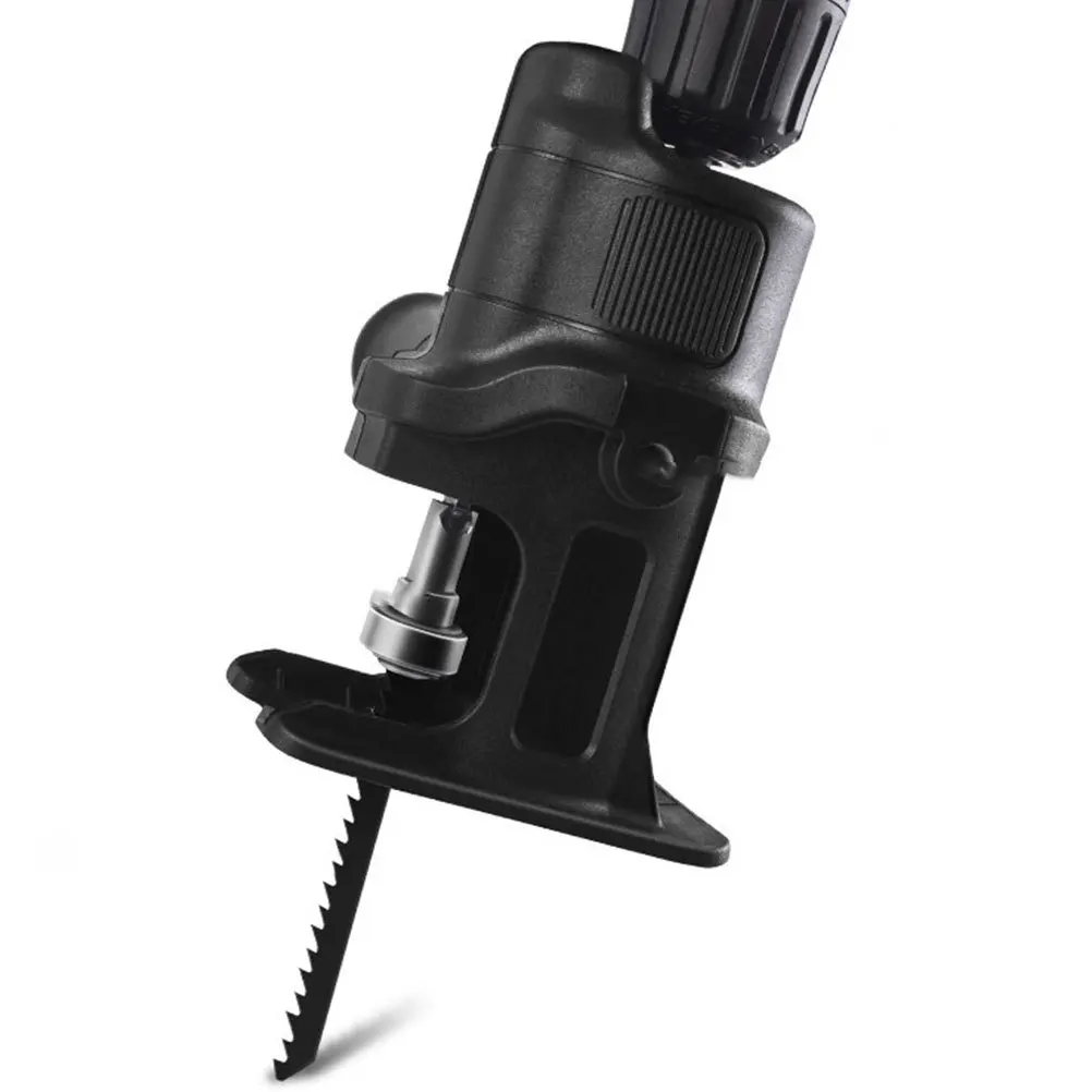 

1Set Electric Drill Reciprocating Saw Adapter Woodworking Cutting Tool Speed Control Steel Chuck High Hardness Blades