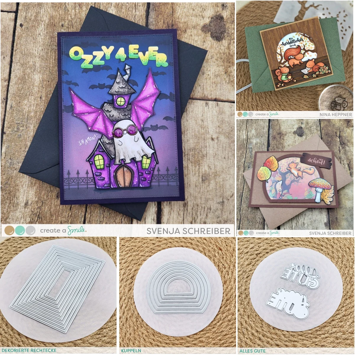 

Halloween Decorated Rectangles Metal Cutting Dies for DIY Scrapbook Embossed Make Paper Card Album Craft Template Supplies