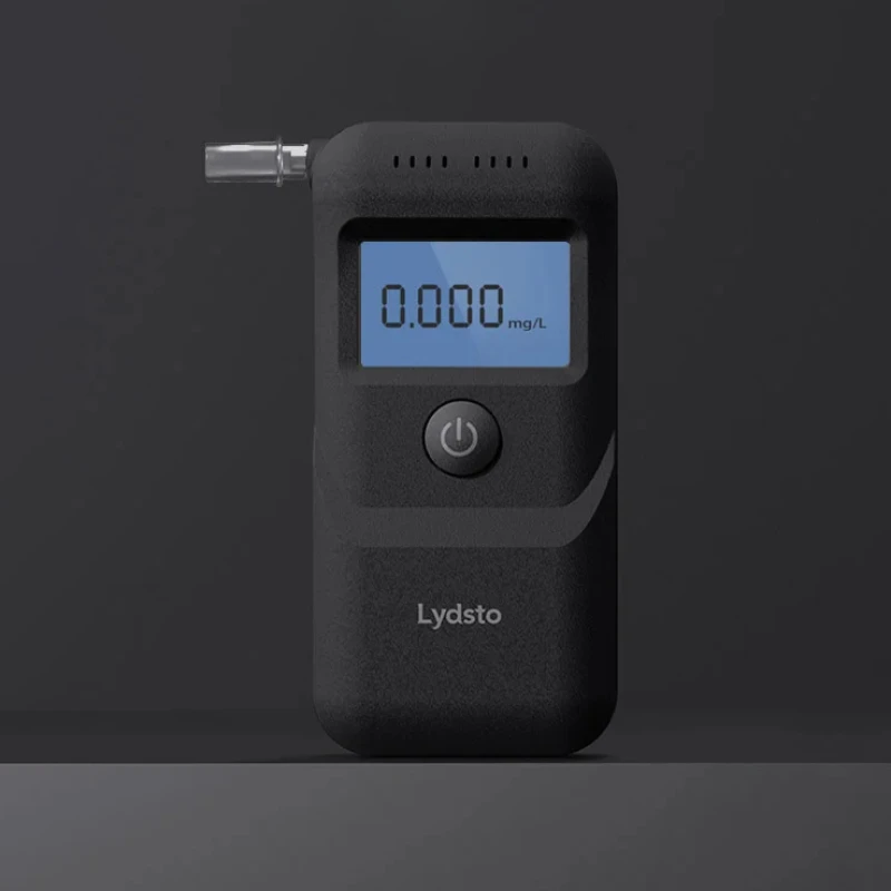 

Новый цифровой алкотестер Lydsto, профессиональный детектор алкоголя, алкотестер для полиции, с ЖК-дисплеем