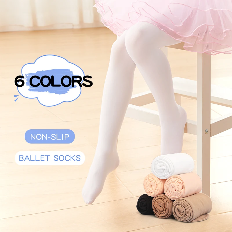 Medias de baile de Ballet para niños y niñas, mallas de nailon para adultos, pantimedias de gimnasia, baile, Ballet, 60D, 3 pares o 2 pares, 1 par