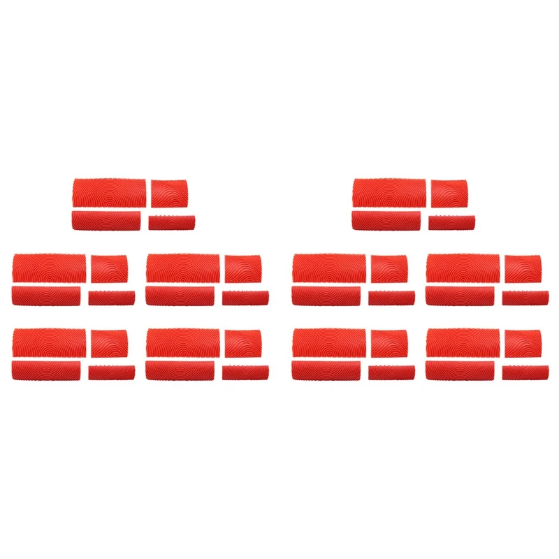 

【Получшие предложения】40 шт., набор инструментов для обработки древесины, резиновый узор для обработки древесины, настенная краска, инструмент для рисования стен, украшение «сделай сам»