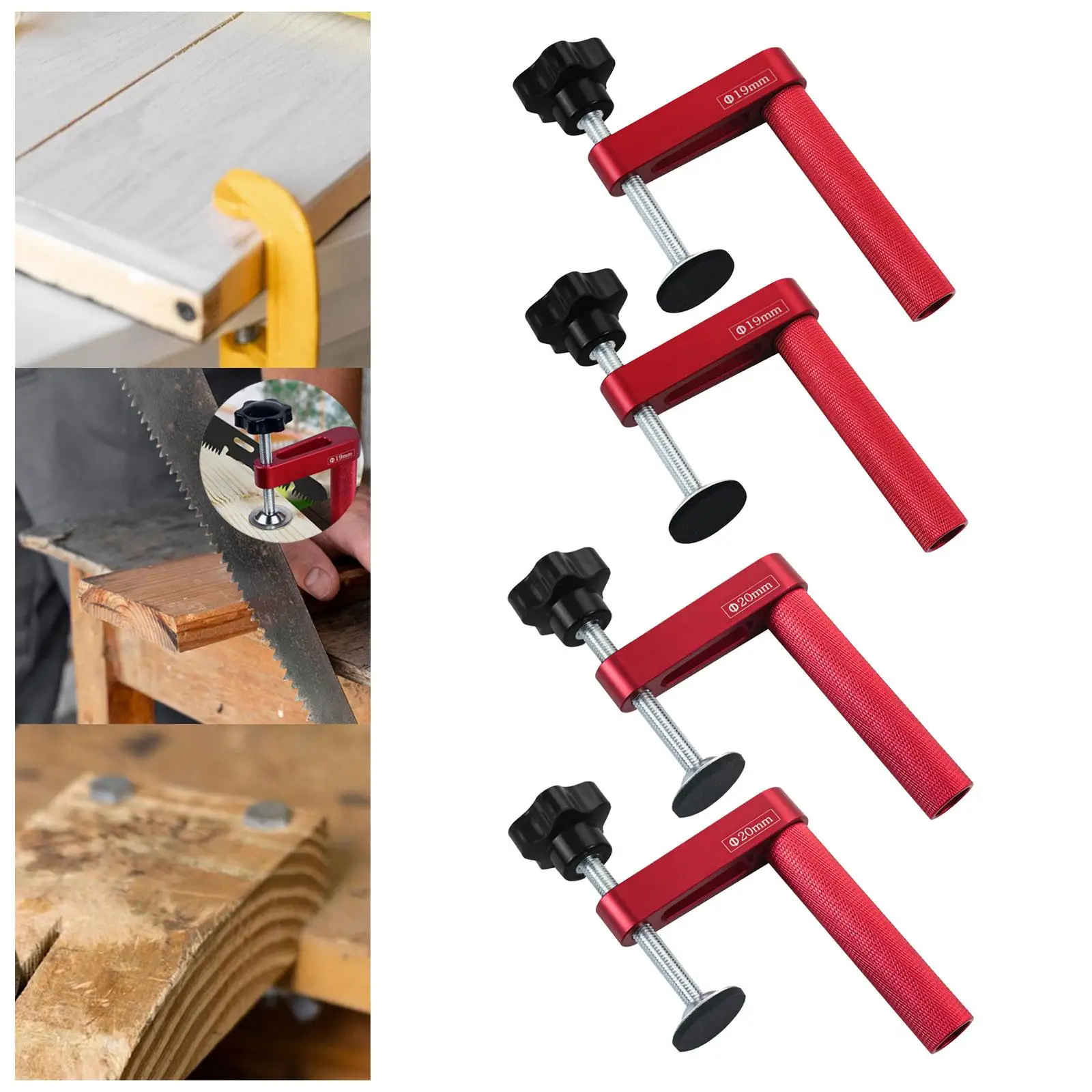 Hold Down Clamp Portable Multipurpose Benchtop Quick Clamps Adjustable Dog Hole