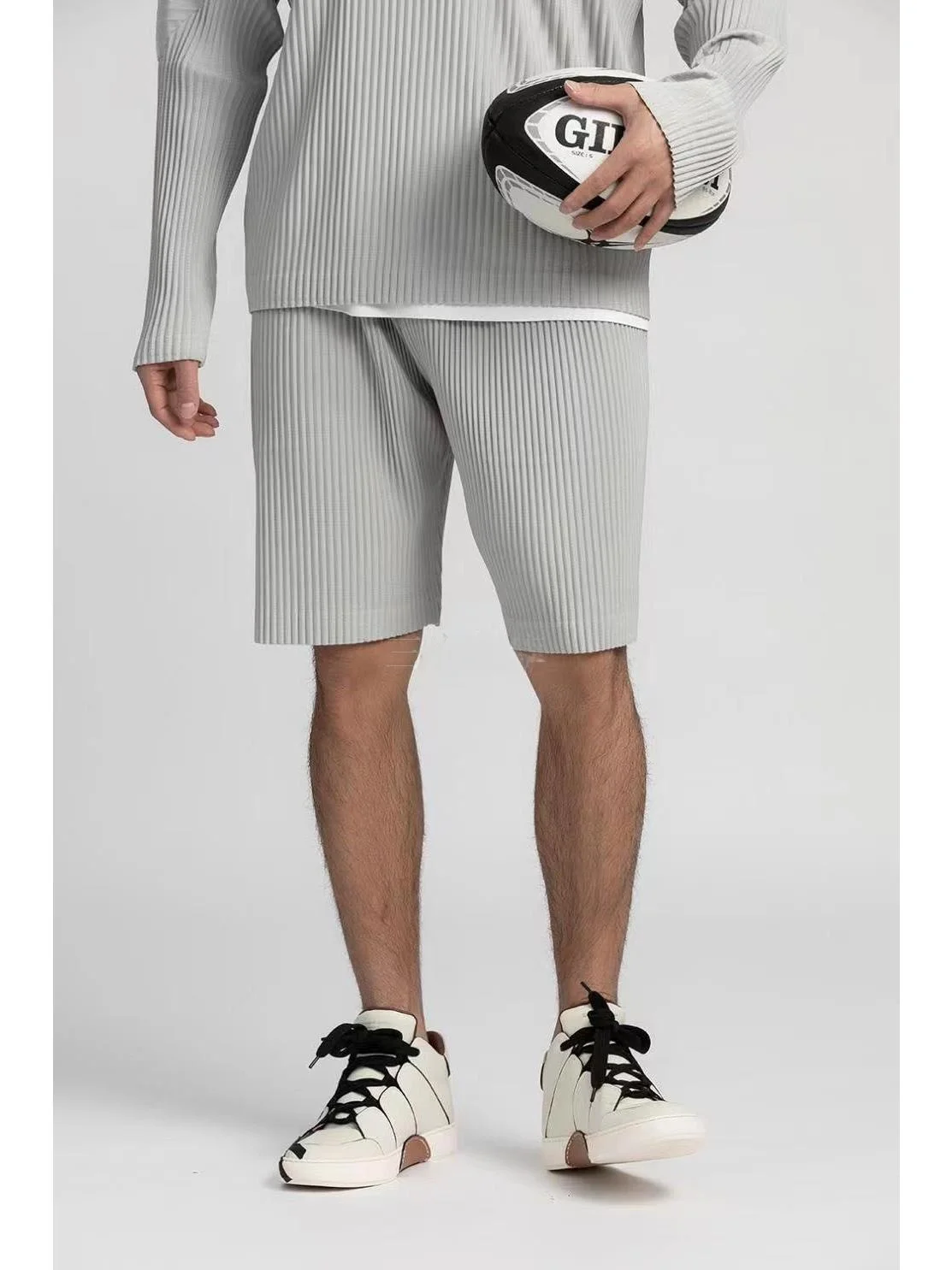 

Casual Men's Five-Quarter Outdoor Loose Elastic Pleated Summer orts Faionable Brand Tagkita JF48 Youth Sle Polyest...