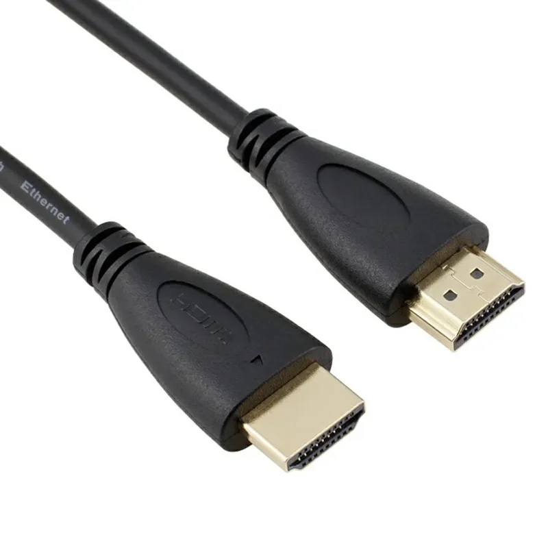 Cable compatible con HDMI de alta velocidad con Ethernet, compatible con retorno de audio y 3D de 1080p, 0,3 m 1 m 1,5 m