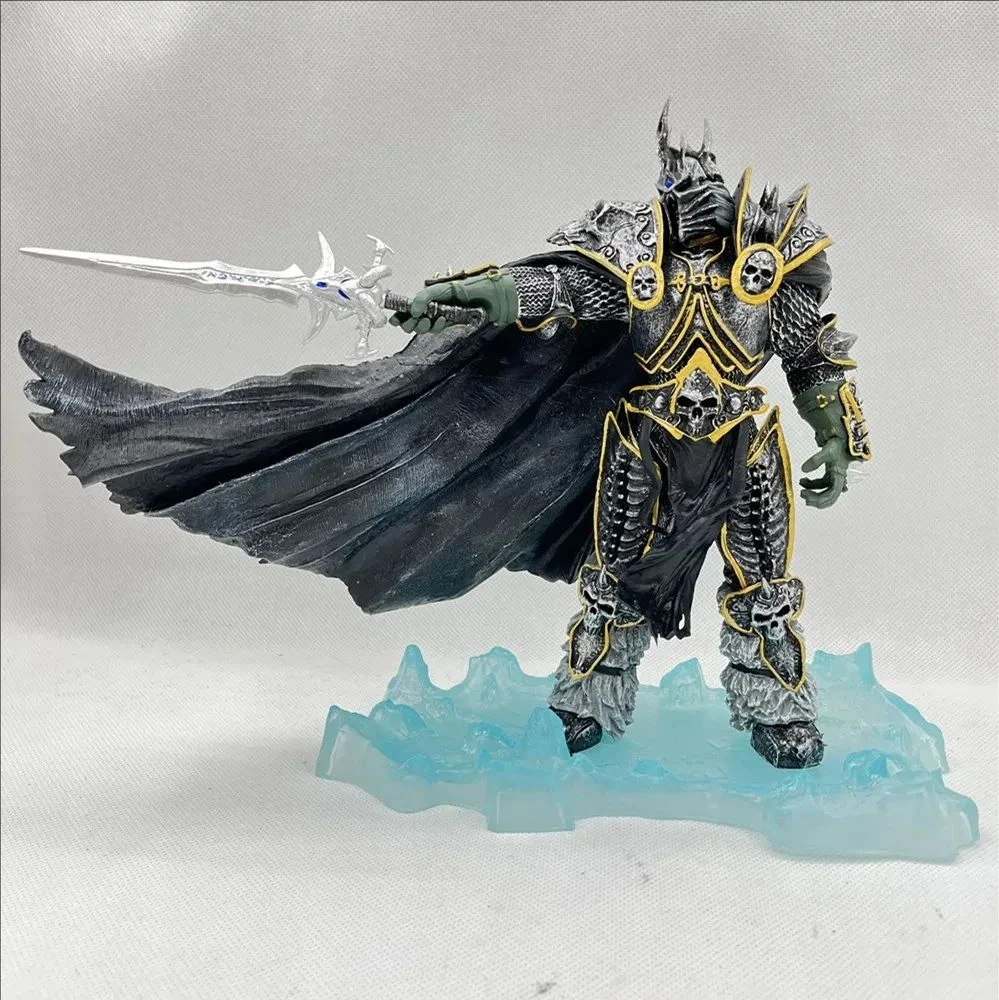 WOW Character FALL OF THE LICH KING ARTHAS ACTION FIGURE Model Toy 