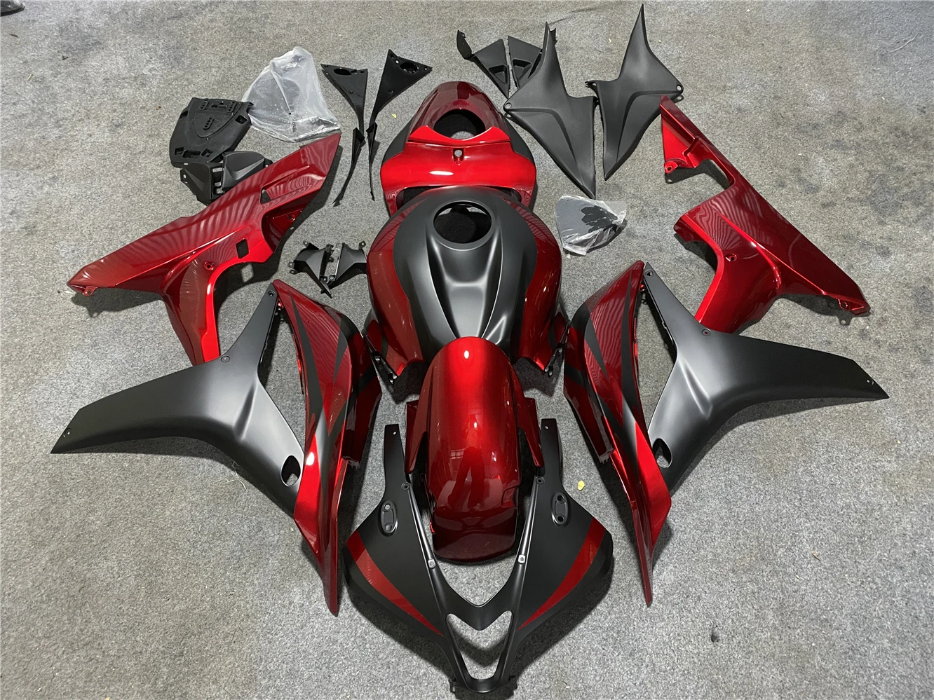 Nieuwe ABS Motorfiets volledige Fairings Kit voor CBR600RR F5 2007 2008 CBR600 RR CBR 600RR 07 08 Carrosserie kuip set - afbeelding 1