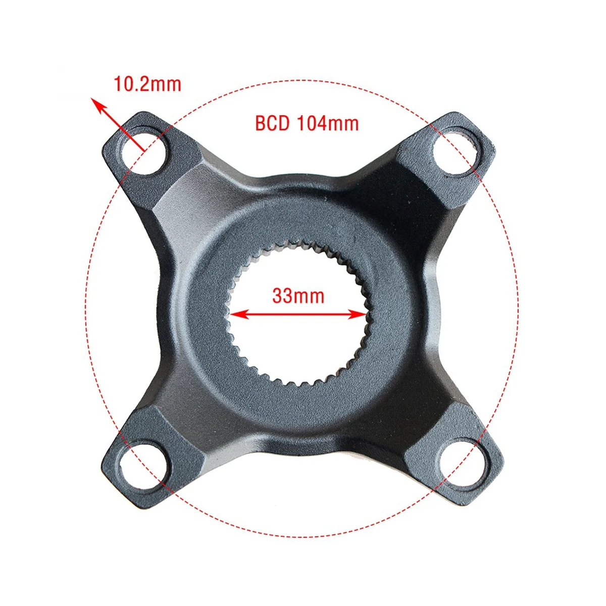 Mi.Xim for Bafang Central Motor Four Claw Base M500/G520/M600/G521/M510/G22/M620 Chain Plate