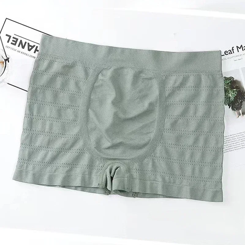 男性の下着弾性ボクサー男性通気性トランクボクサー快適な男固体パンツショーツ男性パンティー