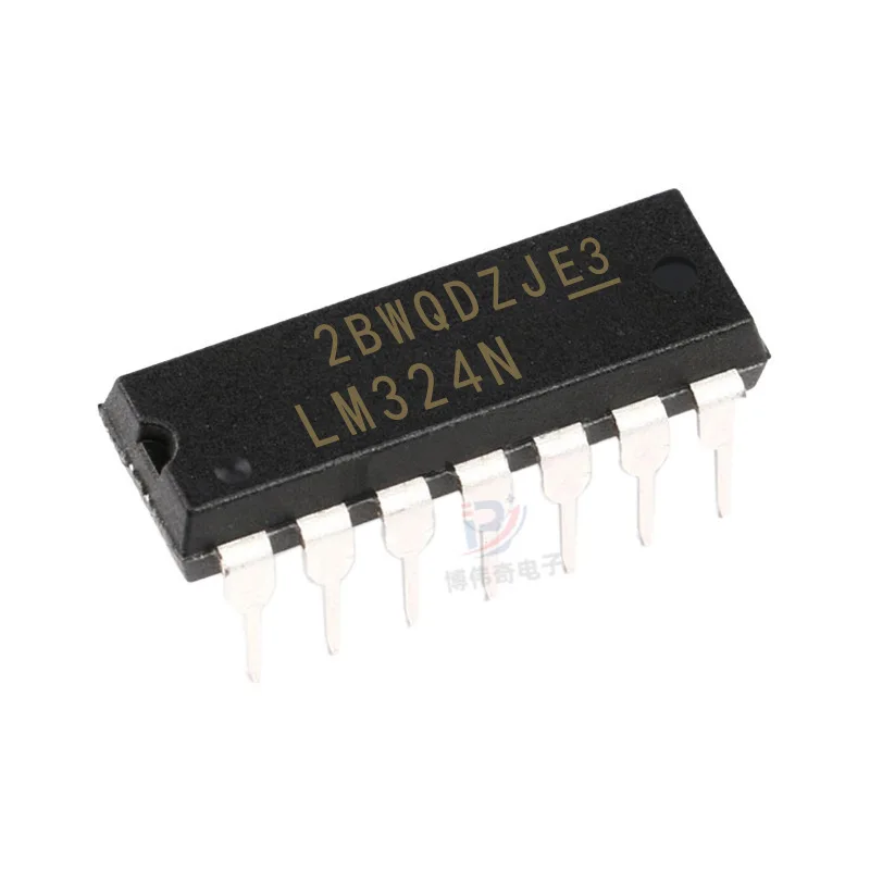 Nuovo LM324N dip14amplificatore/comparatore/amplificatore di potenza Chip CircuitIC integrato LM324