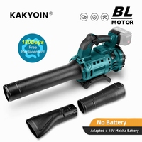 3800W Brushless Electric Air Blower Storm Speed Adjustable Leaf Blower Clean Fallen Leaves Dust Snow Tool for Makita 18V Battery