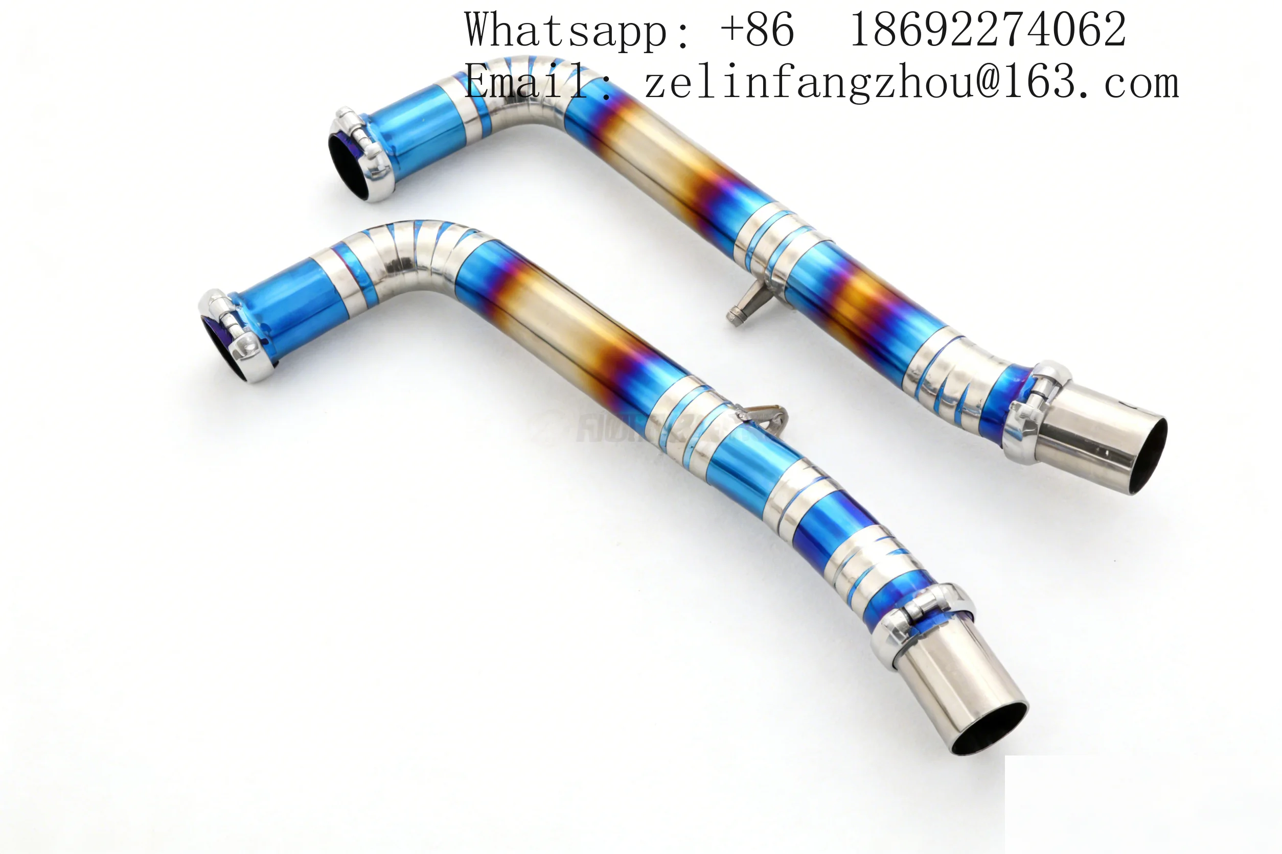 Titanium Catback Exhaust System For Dodge Challenger 3.6L 2015-2023 Muffler Exhaust Pipe
