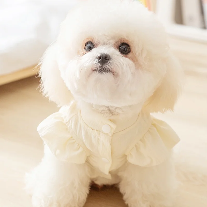 Fashion Pet Dog Dress Cute Soft Dog Clothes Summer Puppy Princess Skirt Pet Cat Wedding Dress Dog Costumes Chihuahua Pet Clothes