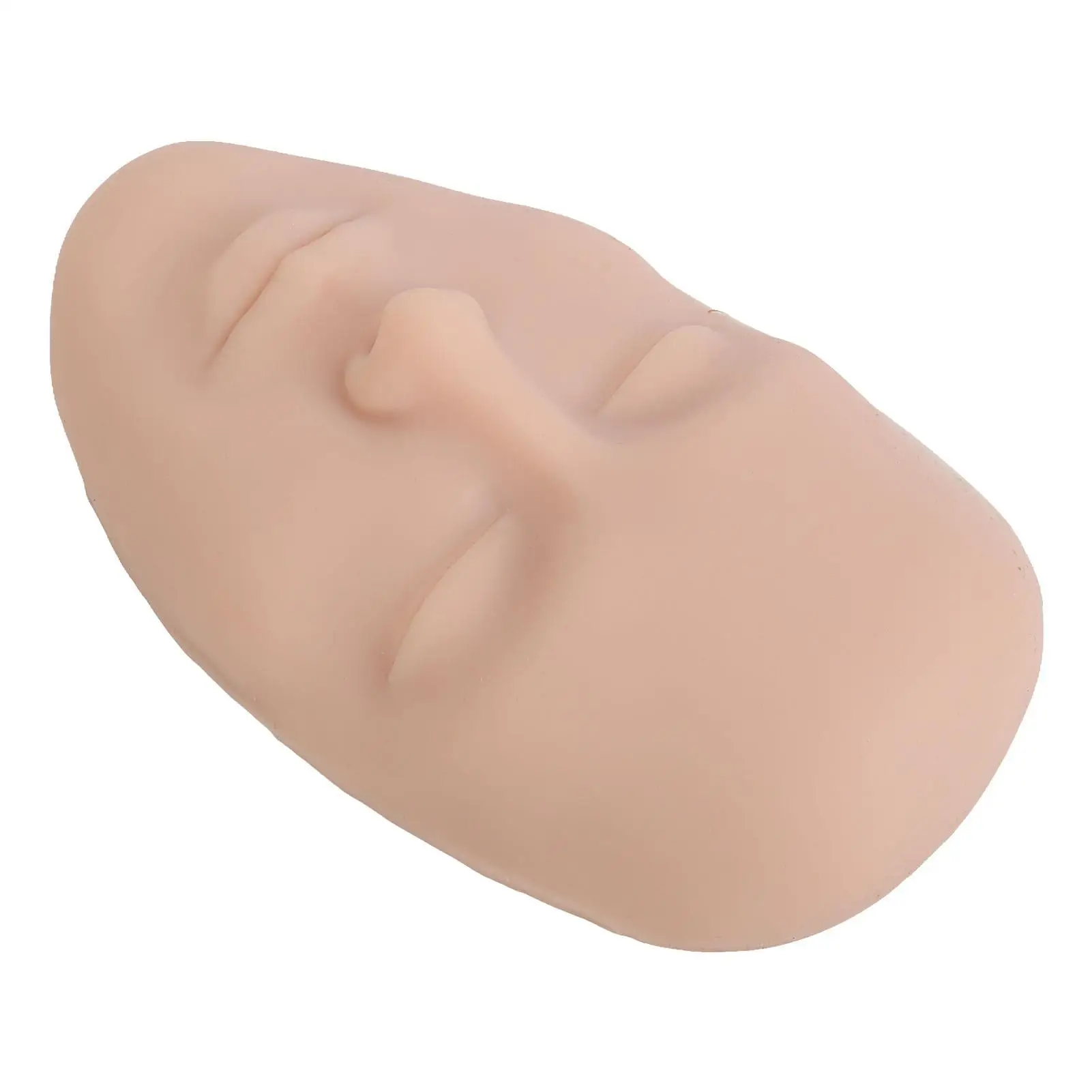 نموذج وجه لممارسة مكياج السيليكون 5D لأداة عارضة أزياء تدريب الوشم Microblading